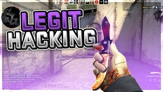 CSGO Legit Hacking with Iniuria in Prime 11 NEW KNIVES [upl. by Bertelli]