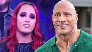 The Rocks Daughter Simone Makes WWE DEBUT [upl. by Thomasine]