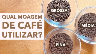 Entenda os tipos de moagem do café [upl. by Zimmermann]