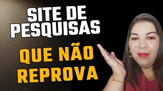 🔥 Site de pesquisas remuneradas que NÃO REPROVA  Paga no Pix e PayPal  Meseems [upl. by Yddub]