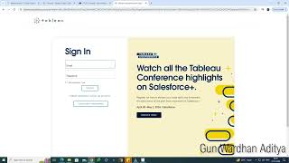 Set Up Your Tableau Public Account  Gun Wardhan Aditya [upl. by Adnohser939]