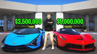 I Robbed 50 RARE Dealerships in GTA 5 RP [upl. by Marcelia]