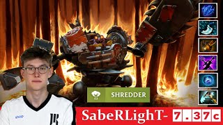 DOTA 2 SabeRLighT the TIMBERSAW OFFLANE 737c [upl. by Gino]