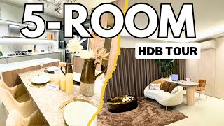 🇸🇬 HDB Tour 5Room BTO Showroom Interior Design Singapore [upl. by Arze]