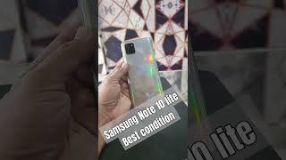 Samsung Note 10 lite 6128 best condition youtube smartphone trending secondhandmobile [upl. by Shana929]