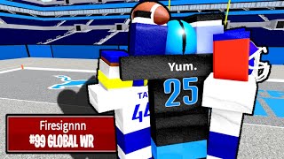 IM A GLOBAL WIDE RECEIVER AGAIN FOOTBALL FUSION [upl. by Euk]