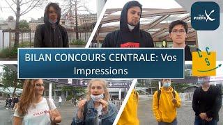 Concours CPGE 2020 Bilan sur le concours Centrale [upl. by Thesda]