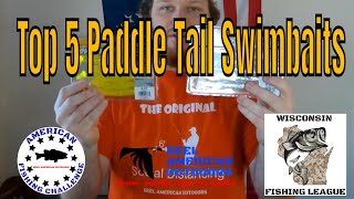 Top 5 Paddle Tail Swimbaits [upl. by Ihtak391]