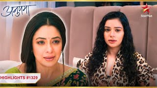 Shruti ke mann mein hai Anupama ka darr  Ep1329  Highlights  Anupama  MonSun  10PM [upl. by Landmeier]