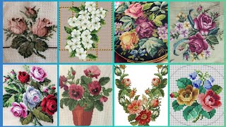 Gorgeous cross stitch patterns countable embroidery charsutikarhailatest dosuti design ideas2024 [upl. by Monk]