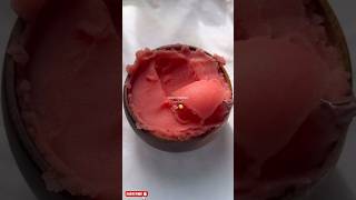 Watermelon sorbet 🍉🍋 watermelon sorbet recipe lemonjuice juicingtutorials cocktail mocktail [upl. by Analem]