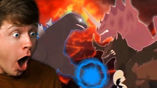 GODZILLA vs DESTOROYAH the ANIME BATTLE Reaction [upl. by Barren693]