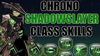 AQW Chrono ShadowSlayer Class Skills  Breakdown  FMJTracer Rounds [upl. by Alaric]