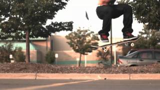 Skateology Frontside flip 1000 fps slow motion [upl. by Etak301]