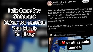 Hakita Tweet Reaction Regarding Pirating Games [upl. by Rez]