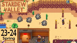 Chores and Iridium Gains  Stardew Valley 15 MINMAX  100 Perfection Guide Spring 2324 [upl. by Dorothi]