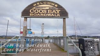 Coos Bay Boardwalk amp Waterfront [upl. by Wilda479]