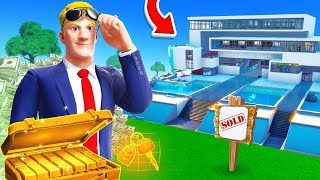 Becoming a TYCOON MILLIONAIRE in Fortnite [upl. by Swisher]