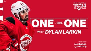 Dylan Larkin discusses the recent signings of Raymond and Seider the season ahead and more [upl. by Nevram]