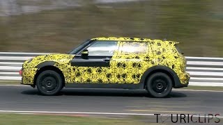 2015 Mini Clubman Cooper S F54 spied testing on the Nürburgring [upl. by Rosalynd]