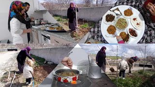 ANNEMLE MAYDONOZ EKTİK💥MERCİMEKLİ BULGUR PİLAVMÜCEDDEREYAPTIM💥IFTAR MENÜMÜZDE NELER VARMIS💯💯 [upl. by Truda]