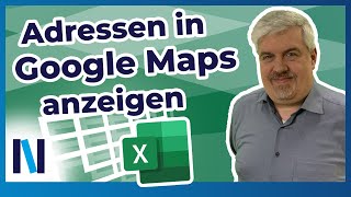 Adressen aus Excel direkt mit Google Maps verknüpfen und Routen planen [upl. by Onairpic]