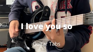 I love you so by The Walters  Guitar Tabs [upl. by Fanny91]