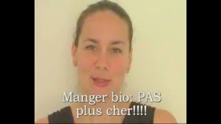 Manger bio pas forcément plus cher mais certainement meilleur pour la santé [upl. by Yvad406]