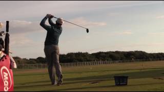 Gary Woodland  RARE Practice Range PURE Golf Shots  The Open 2017 [upl. by Esina766]