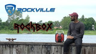 The Rockville ROCKBOX 65quot Portable Rechargeable Bluetooth Speaker OVERVIEW [upl. by Addiel]