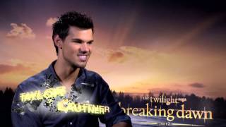 Exclusive Interview for The Twilight Saga Breaking Dawn  Part 2 [upl. by Nowad]