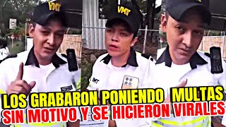 HICIERON VIRALES A GESTORES DE TRÁNSITO QUE PONÍAN ESQUELAS SIN DAR EXPLICACIONES [upl. by Sonni974]