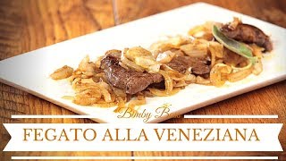 Fegato alla Veneziana  Bimby TM6 TM5 TM31  Thermomix [upl. by Anemolihp]