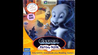 Casper Brainy Book 1995 PC Windows longplay [upl. by Ahsiekat]