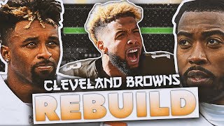 REBUILDING THE NEW LOOK CLEVELAND BROWNS Madden NFL 18 Franchise Challenge [upl. by Yreneh]