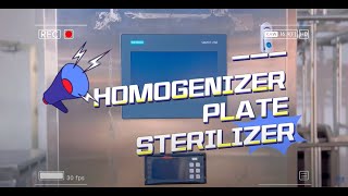 Pasteurizer HOMOGENIZER amp PASTEURIZER [upl. by Lorin788]