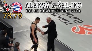 Partizan Bajern 7879 Aleksa nervira Željka [upl. by Longo]