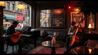 Manhattan Bossa Nova Vibes Smooth Jazz amp City Lights 🌟🌆  Perfect Café Music for Relaxation [upl. by Ludovick]