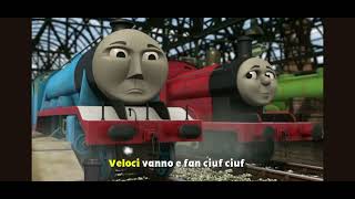 il trenino Thomas s13e01 cranky scricchiolio pt3USB [upl. by Aidnama]