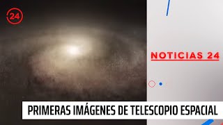 Astrónomo y revelación de imágenes del telescopio espacial James Webb quotSon las primeras galaxiasquot [upl. by Arocahs]