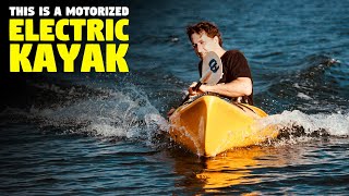 This Motorized Electric Kayak Can Reach 20 kmh in Top Gear [upl. by Amelita]