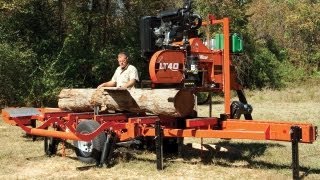 LX50SUPER Portable Sawmill in Action  WoodMizer [upl. by Girhiny893]