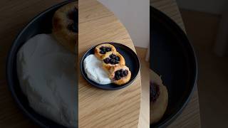 healthy cottage cheese tarts healthysnack cottagecheese tartlets hightprotein foodinspo recipe [upl. by Eniwtna690]