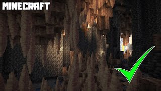 How to Find Dripstone Caves Minecraft [upl. by Wasson85]