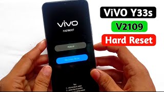 Hard Reset Vivo Y33s  Vivo Y33s Hard Reset screen unlock [upl. by Ardekahs]