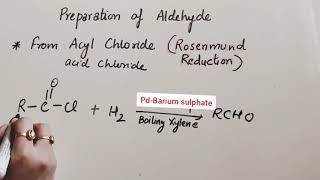 Preparation of Aldehyde  Chapter 12  Class 12  Aldehyde Ketones amp Carboxylic Acid  CBSE  NCERT [upl. by Farro]