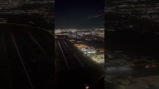 Night flight over Forth worth international airport cessna pilot [upl. by Anelis]