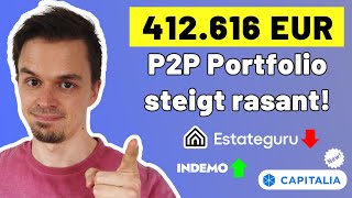 P2P Kredite Portfolio über 400000 EUR Bondora Mintos und Co [upl. by Hada313]