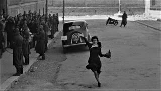 Rome Open City 1945  Rossellini  Pinas Death HD [upl. by Nedry]