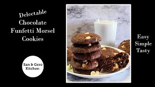 How to make Delectable Chocolate Funfetti Morsel Cookies [upl. by Rydder775]